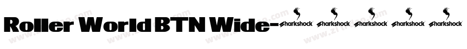 Roller World BTN Wide字体转换